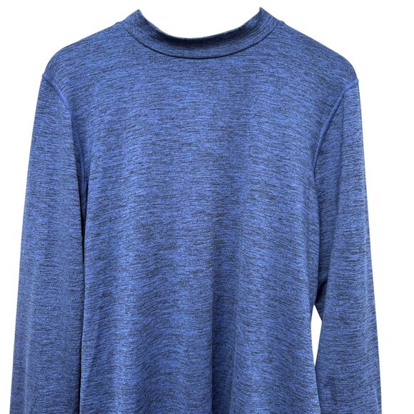 CUDDL DUDS Climate Right Top XXL Blue Mock Neck Fleece Lined Performance Womens - Picture 2 of 9